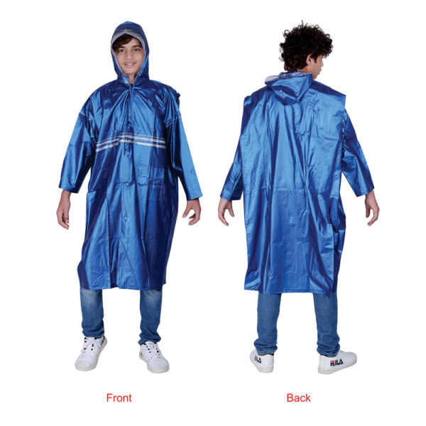 04B - Kids Supreme Plain PVC Raincoat (Pleat)